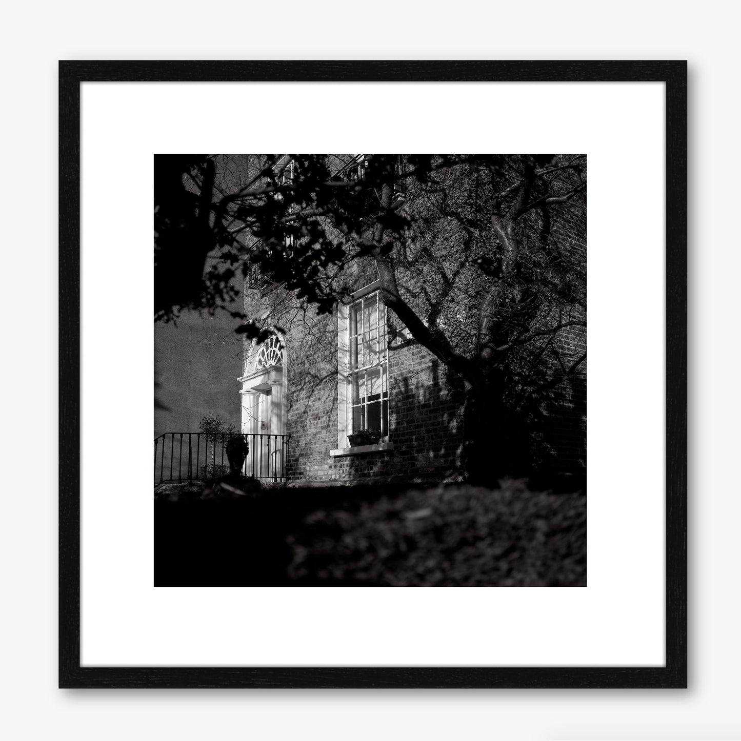 Georgian House & Trees