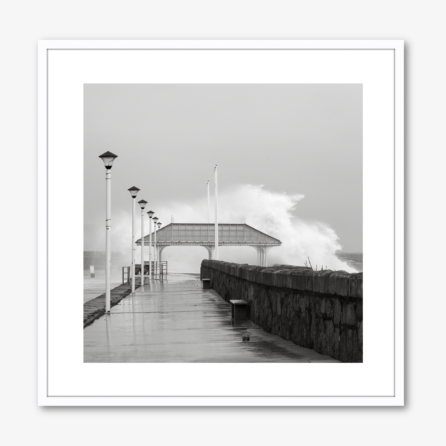 East Pier Dun Laoghaire Storm