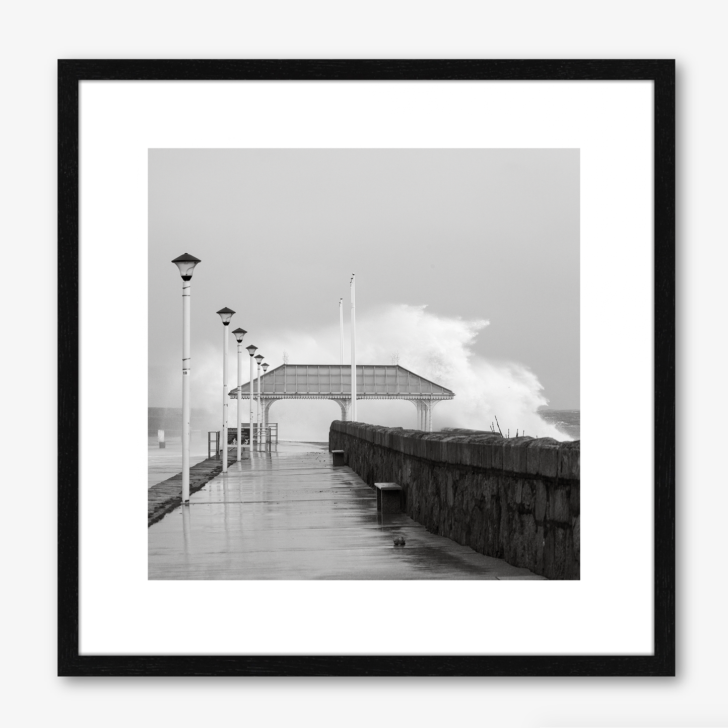 East Pier Dun Laoghaire Storm