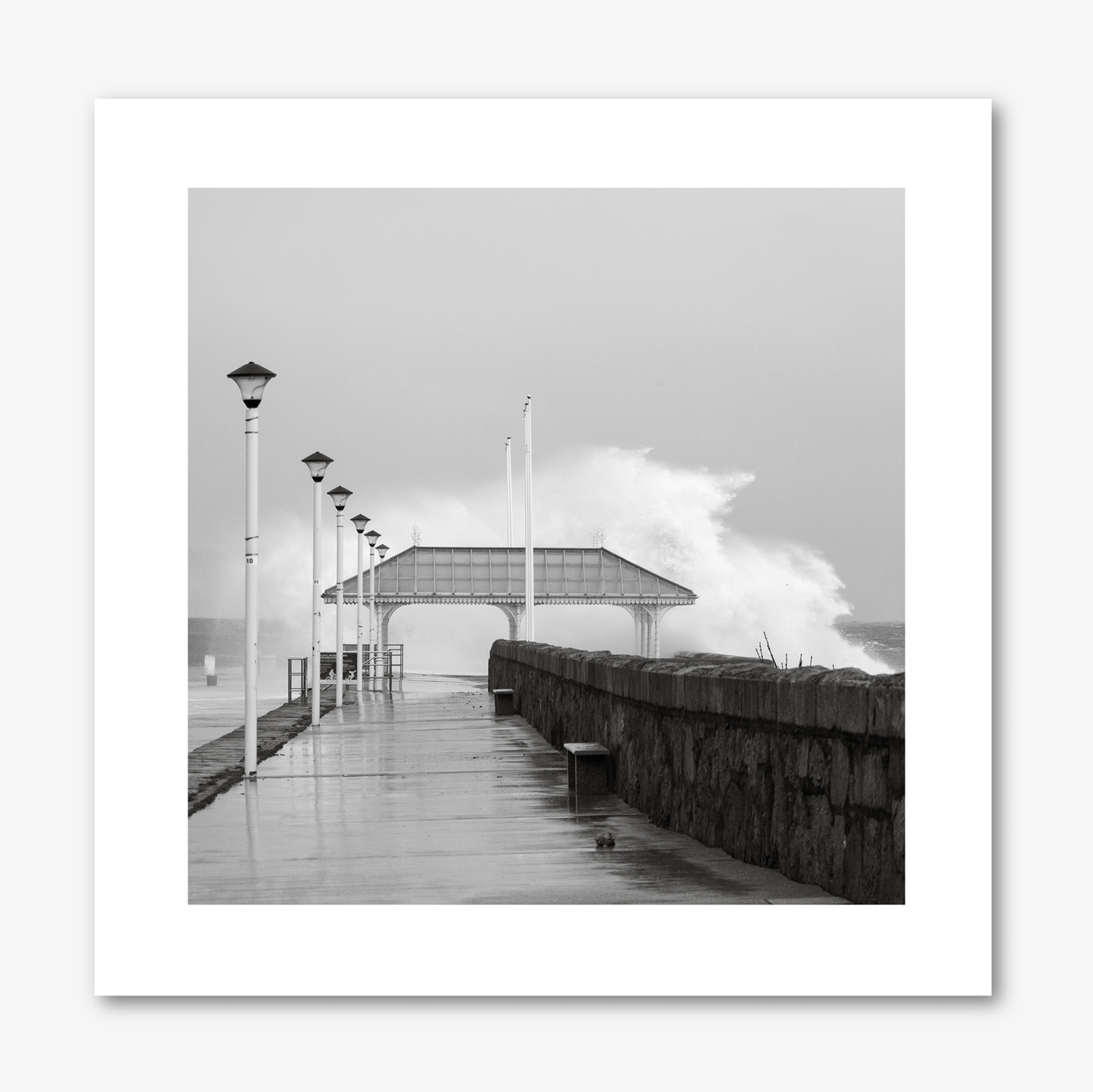 East Pier Dun Laoghaire Storm